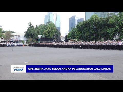 OPS ZEBRA JAYA TEKAN ANGKA PELANGGARAN LALU LINTAS