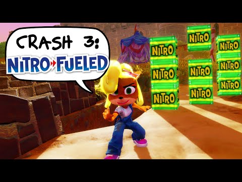 Can you beat Crash Bandicoot 3 if every crate is a Nitro?