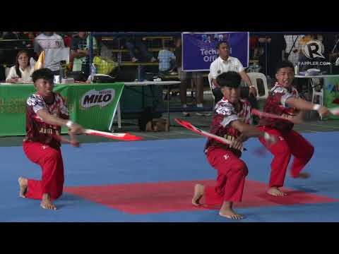 Arnis demonstrations at the 2023 Palarong Pambansa