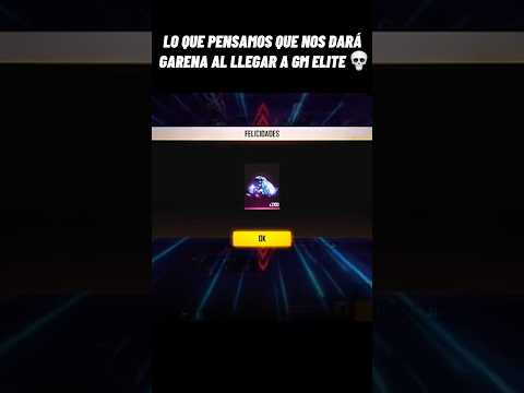 Lo que garena nos da al llegar a gran maestro elite en br clasificatoria 2025 😱