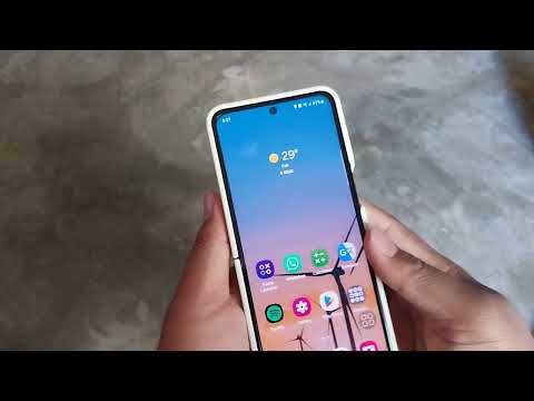How to Adjust System Vibration Intensity on SAMSUNG Galaxy Z Flip 5 (Android 13)