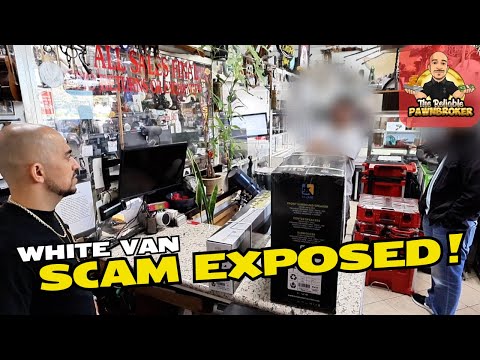WHITE VAN SCAM: WERE THEY VICTIMS… OR TRYING TO SCAM US?