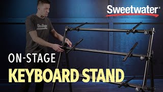 Video thumbnail for On-Stage Stands KS7903 3-tier A-frame Keyboard Stand Demo by Sweetwater