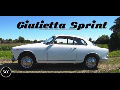 ALFA ROMEO GIULIETTA 1300 SPRINT 1965 - Test drive in top gear  | SCC TV