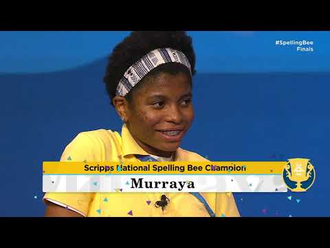 Here's The Thrilling Moment Zaila Avant-garde Won The 2021 Scripps National Spelling Bee Finals With The Word 'Murraya'