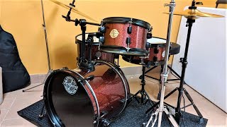 Video thumbnail for Ludwig Questlove Pocket Drum Kit - Unboxing and Demo by Demonic Sweaters