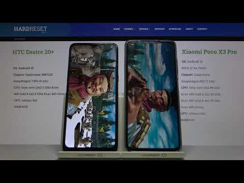 HTC Desire 20+ vs POCO X3 Pro - Antutu Benchmark Test & Overall Score