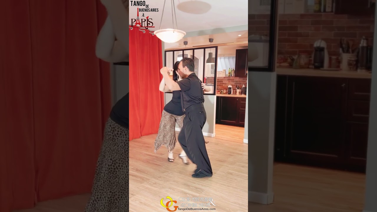 Video thumbnail for Cunita calesita adornos ritmicos boleo #dance Georgina Vargas Oscar Mandagaran #dancetango #tango