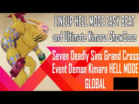 Demon Kimara Hell Mode Lineup Easy Kill Seven Deadly Sins Grand Cross Global