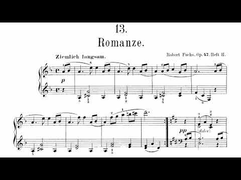 Robert Fuchs - Romanze Op. 47, No. 13