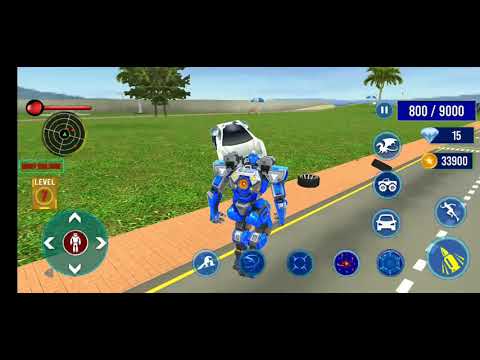 Monster Truck Robot Wars – New Dragon Robot Game 2🛣🚒