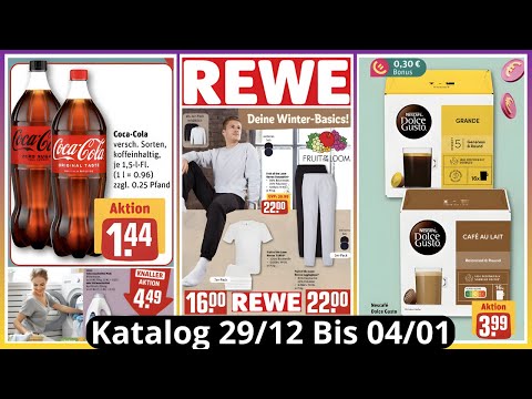 REWE Deutschland | Neuer Prospekt vom 29/12/25 bis 04/01/2026 | Angebote & Aktionen #rewe #prospekt