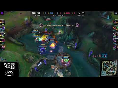 DELIGHTful Rakan (must ban??) | GG v T1 | Worlds 2023