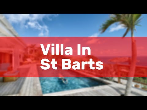 Villa In St Barts