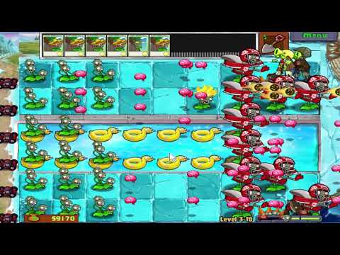 ZomPlants vs ZomBotany Pak - #17 - Plants vs Zombies Mod - Gameplay Showcase
