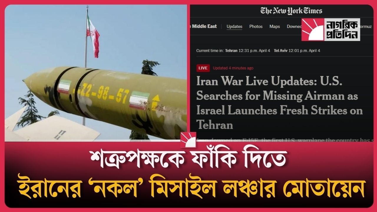 শত্রুপক্ষকে বিভ্রান্ত করার কৌশল প্রকাশ করল ইরান