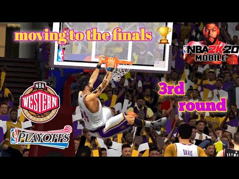 NBA2k20 Mobile - My Career #28 | 3rd Season Playoffs 3rd round - 40 Points