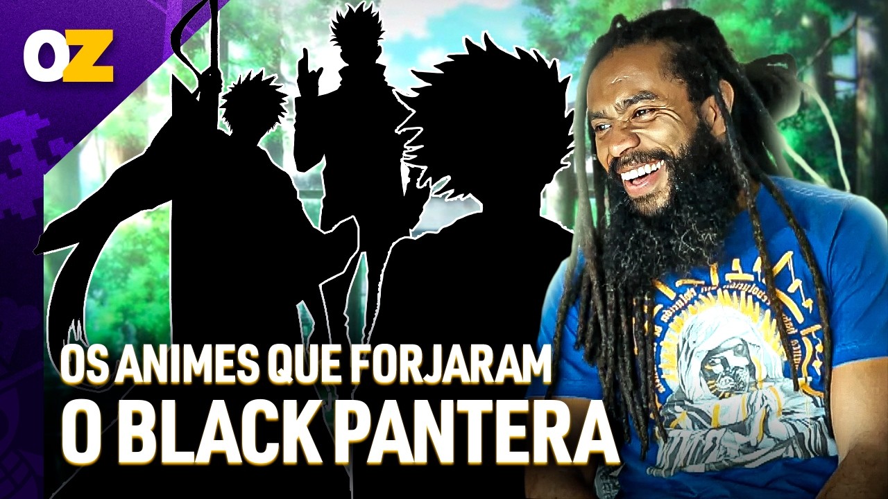 ANIMES E ROCK | As INSPIRAÇÕES do BLACK PANTERA
