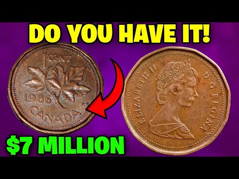 RARE CANADIAN PENNIES WORTH MONEY - VALUABLE COINS IN POCKET CHANGE!!