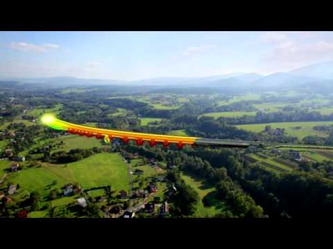 I/11 Oldřichovice - Bystřice (vizualizace stavby nové silnice)