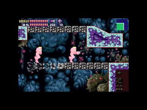 Der zweitschwierigste Shinespark in Metroid Fusion