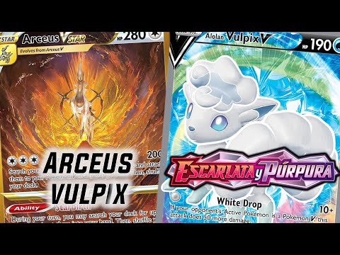 Arceus VSTAR ¡Countea a todos tus oponentes! - Cartas Pokemon Escarlata y Púrpura 2023