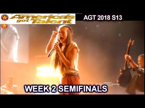 Courtney Hadwin sings “Born To Be Wild” SIMON LOVES IT Semi-Finals 2 America's Got Talent 2018 AGT
