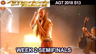 Courtney Hadwin sings “Born To Be Wild” SIMON LOVES IT Semi-Finals 2 America&#39;s Got Talent 2018 AGT