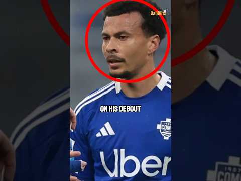 Dele Alli erlebte in seinem Debütkampf nur 7 Minuten später einen weiteren Albtraum. 💔😞 (Respekt ...