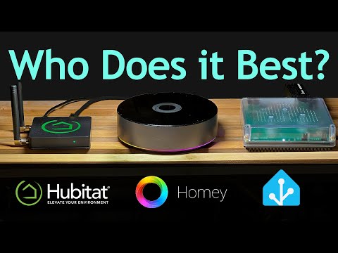Three Hubs. One Automation.   Hubitat vs Homey Pro vs. Home Assistant