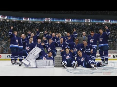 NHL 14 - Winnipeg Jets Stanley Cup Championship Celebration