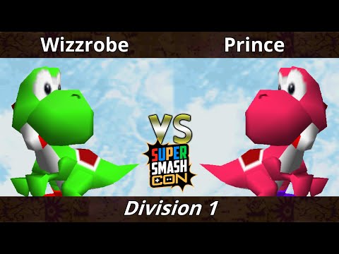 SSC 2022 Division 1 - Prince (Yoshi) Vs. Wizzrobe (Yoshi) SSB64 Smash Bros Tournament