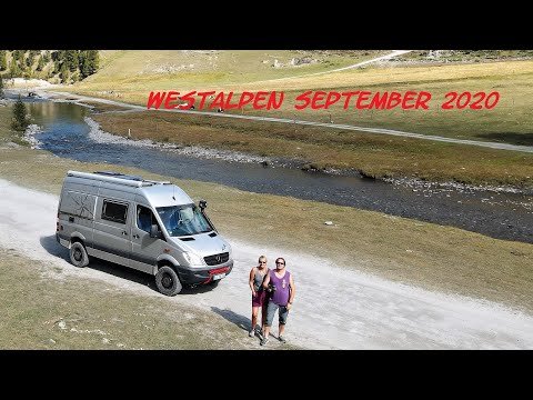 Westalpen September 2020 mit dem Sprinter 4x4 Teil 4