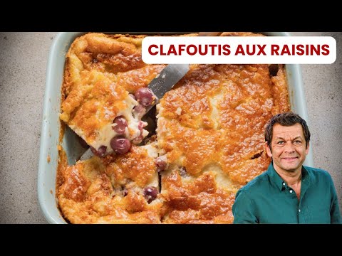 CLAFOUTIS AUX RAISINS de Laurent Mariotte