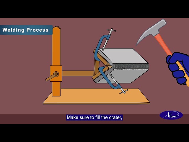 10mm M.S steel - corner joint horizontal position