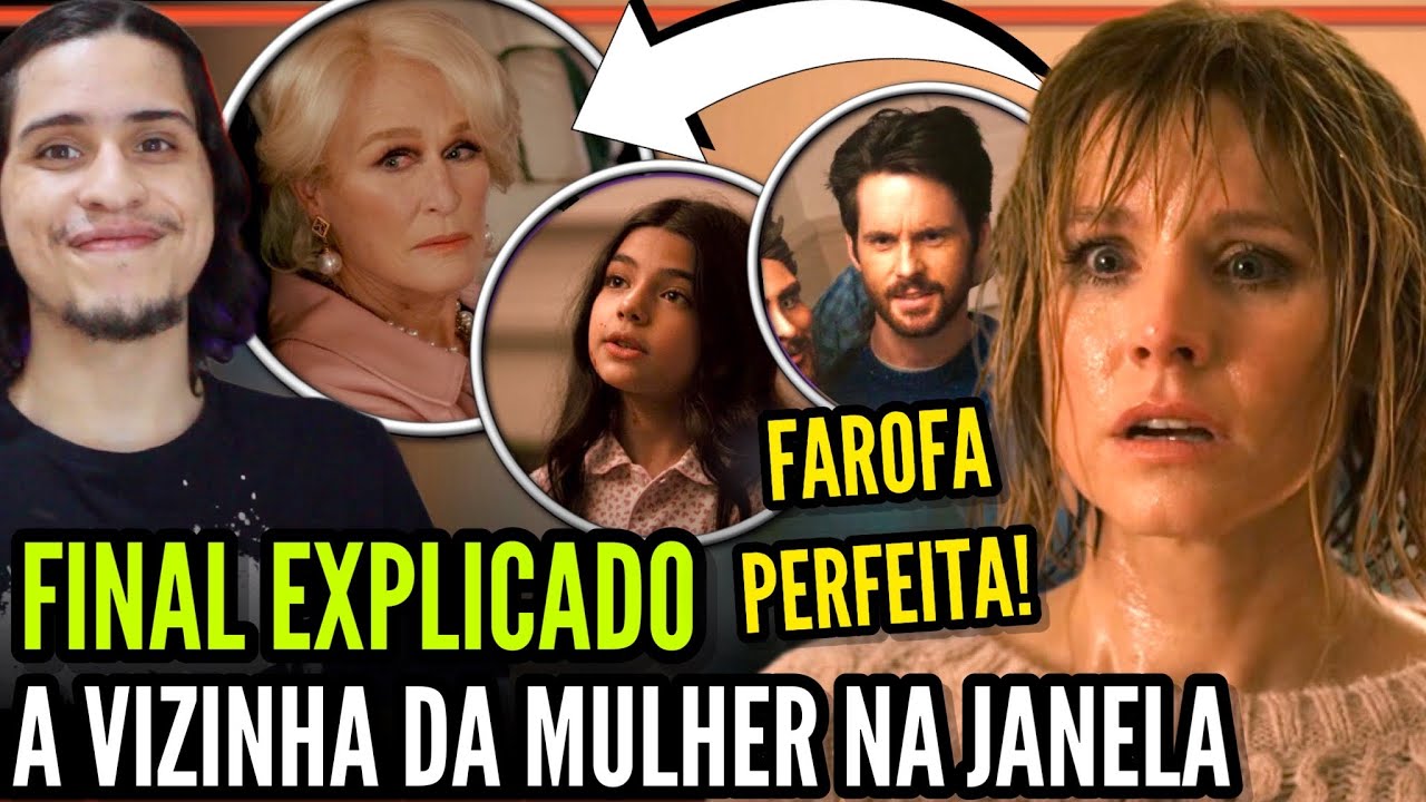 A Vizinha da Mulher na Janela | FINAL EXPLICADO - Quem é o assassino A Glenn Close na 2ªTemporada