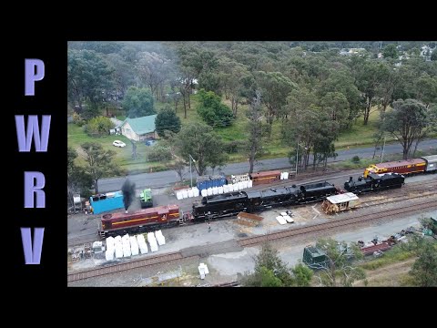 July 2022 Monthly Railway Drone Compilation : NSW freight, Steam & Diesel Central & Coastal NSW PWRV