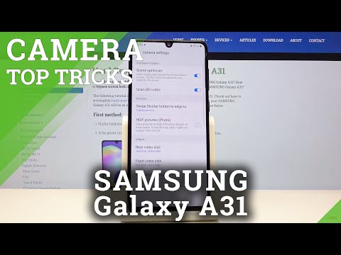 Camera Top Tricks on SAMSUNG Galaxy A31 – Camera Best Features