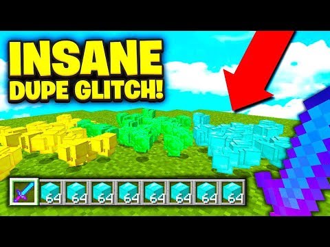UNLIMITED ITEMS GLITCH! (PATCHED) | Minecraft Duping