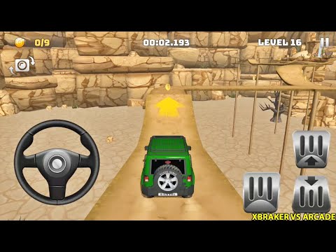 Mountain Climb 4x4 Offroad - GreenJeep Wrangler Color Unlocked Driving SImulator - Android Gameplay