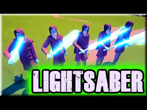 Lightsaber! Obi-Wan Kenobi(Star Wars) x5 vs Every Faction (Equal Price) - TABS MODS GAMEPLAY