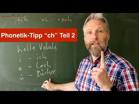 Learning German with Refugees - Phonetics Tip -ch, Part 2