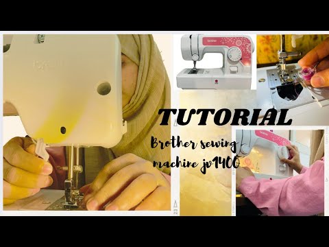 Brother Sewing Machine Tutorial for Beginners | My first time Sewing | JV1400 Brother Sewing Machine