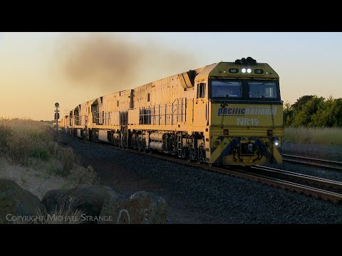 4PM6 Pacific National Container Freight Train Departs Gheringhap (7/1/2023) - PoathTV Railway Videos