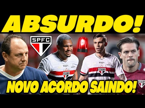 INACREDITÁVEL.. NOVA SITUAÇÃO ABSURDA ATINGE JOGADOR DO SÃO PAULO DE FORMA COVARDE! REFORÇO VEM AÍ!