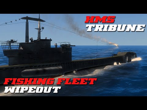 HMS Tribune | Silent Hunter 4 | Prowling Mare Nostrum - Wiping Out the Greek Fishing Fleet!