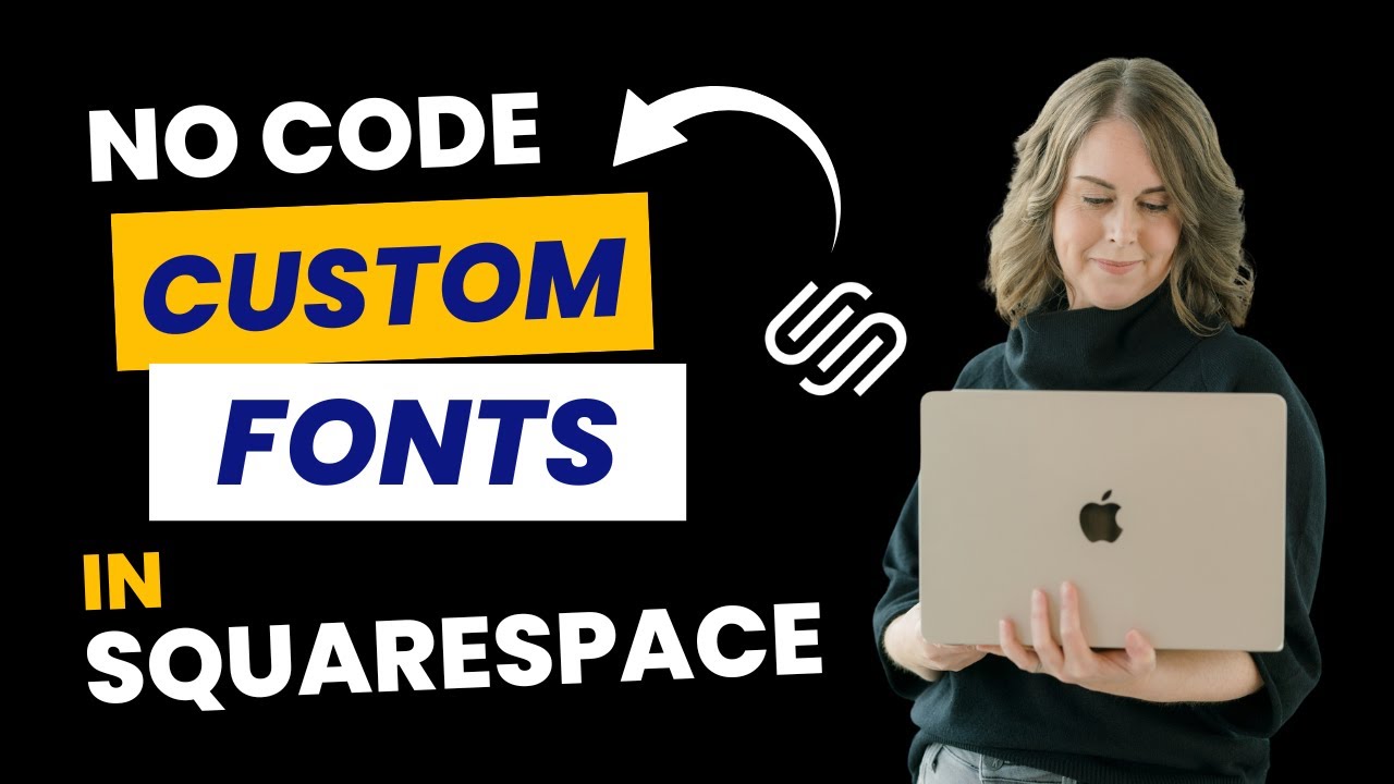 How to add Custom Fonts to Squarespace NO CODE NEEDED