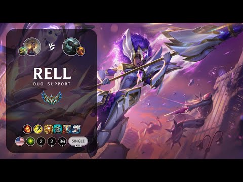 Rell Support vs Senna - NA Challenger Patch 14.3