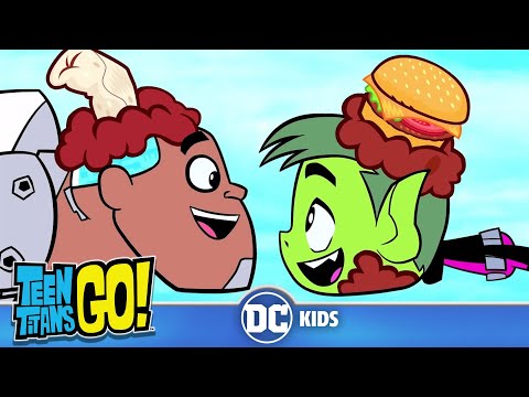 Teen Titans Go! | Food Fight! | @DC Kids