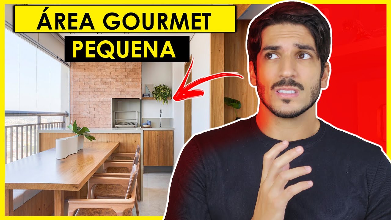 ÁREA GOURMET PEQUENA  - COMO FAZER DE FORMA SIMPLES E FÁCIL NA DECORAÇÃO DA SUA CASA